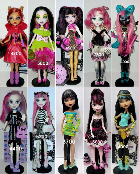 Монстер Хай Monster high колекція Клод Портер Кьюпед Вайдона