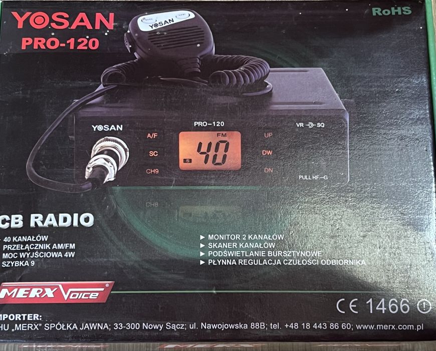 Sprzedam radio Yosan PRO-120