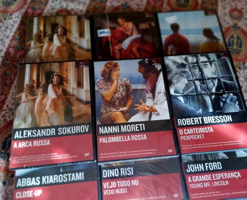 Dvds baratos originais da coleção Grandes Realizadores do jornal Públi