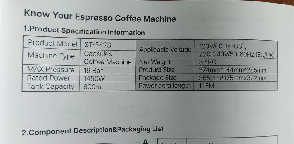 Ekspres CAPXSNOB 5w1 Nespresso Lavazza DG ESE Mielona 20bar LED
