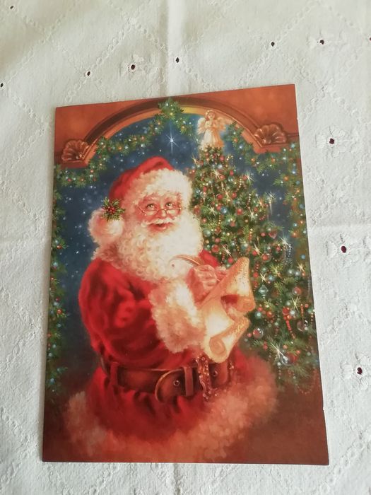 Postal Pai Natal de Dona Galsinger