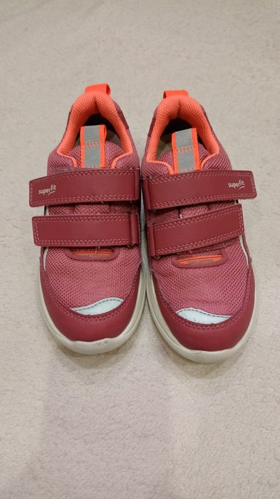 Śliczne buty przejściowe na rzepę, adidasy Superfit 30, nieprzemakalne