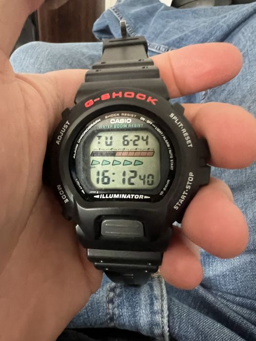 CASIO G-SHOCK DW-6600 S☆PPORO Casio G-Shock DW-6600-1V Cyfrowy carny zegarek z Poland | Ubuy