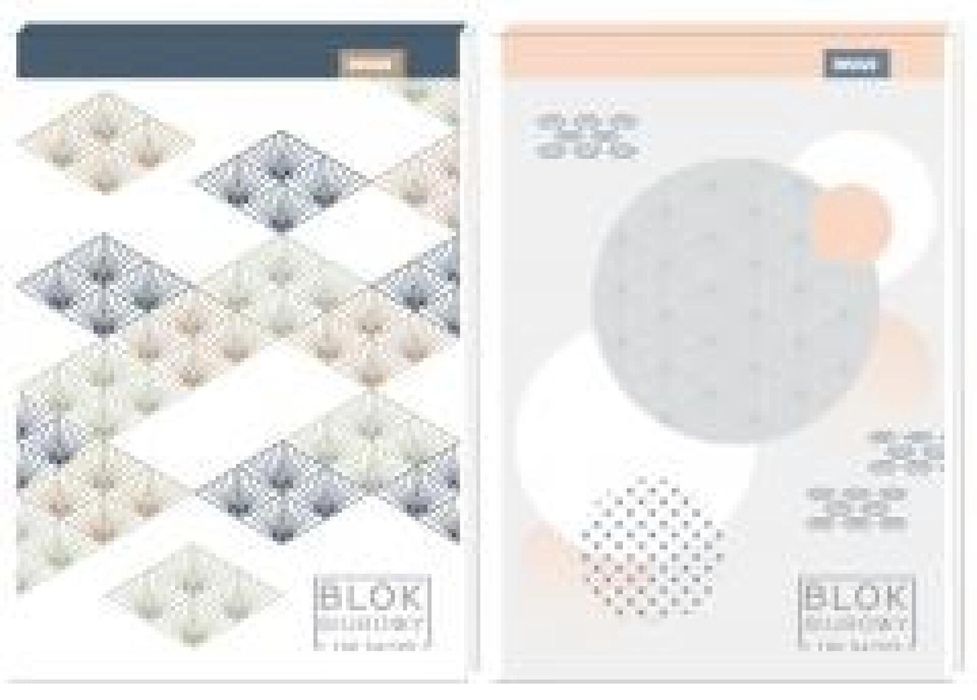 Blok biurowy A4/100K kratka (10szt) Beniamin folia,213x305 mm