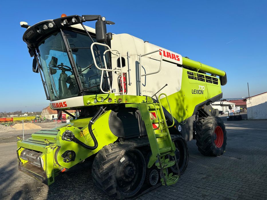 Claas Lexion 770TT 4WD + V1080 LASER PILOT, GPS