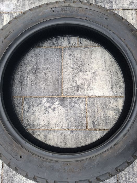 Oryginalny komplet opon 3.0-18, 110/90-16 Romet Soft Chopper 125 - przebieg 220 km