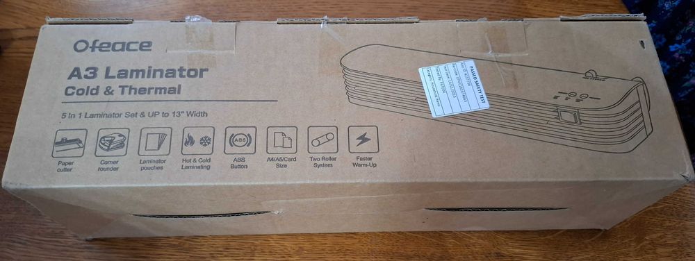 Laminator A3 Ofeace Cold & Thermal + zestaw 5w1