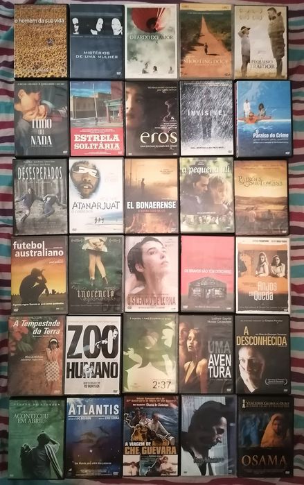 LOTE 266 DVD's Originais (LOTE 55)