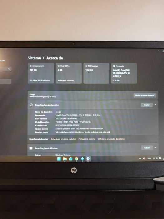 Portátil HP 16-a0044ns