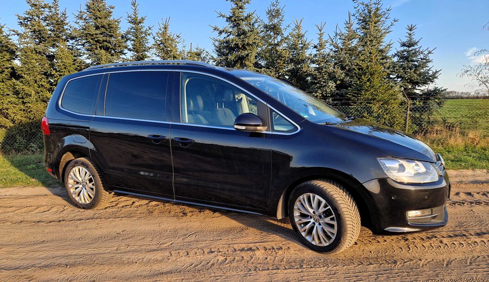 Volkswagen Sharan 2.0 TDI 140KM Highline | Panorama | Alcantara | BlueMotion