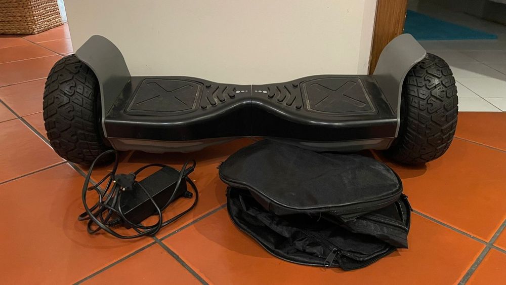 Hoverboard OffRoad Silver black