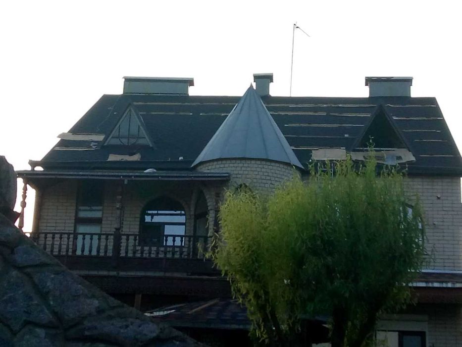 Кровельные работы, ремонт монтаж кровли, крыши дома