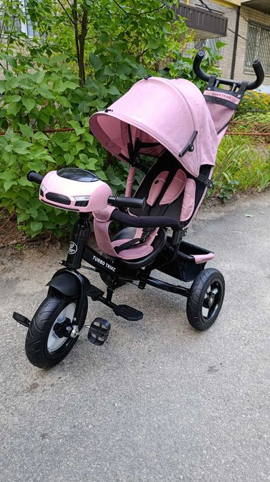 Новый детский велосипед с родительской ручкой Turbo Trike NEW