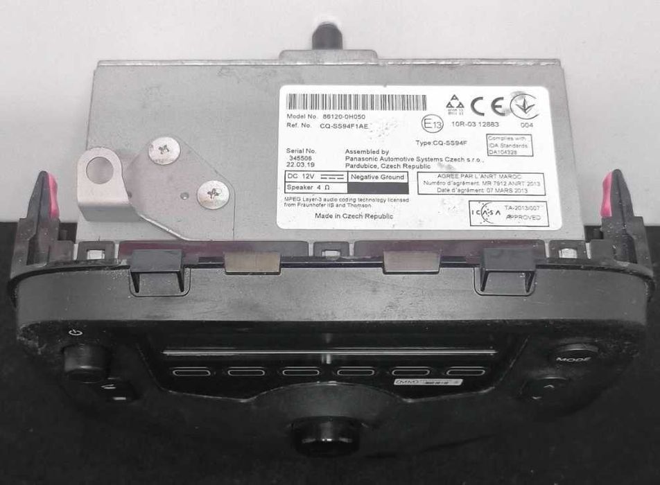 Rádio / Auto Rádio 86120-0H050 - PEUGEOT 108