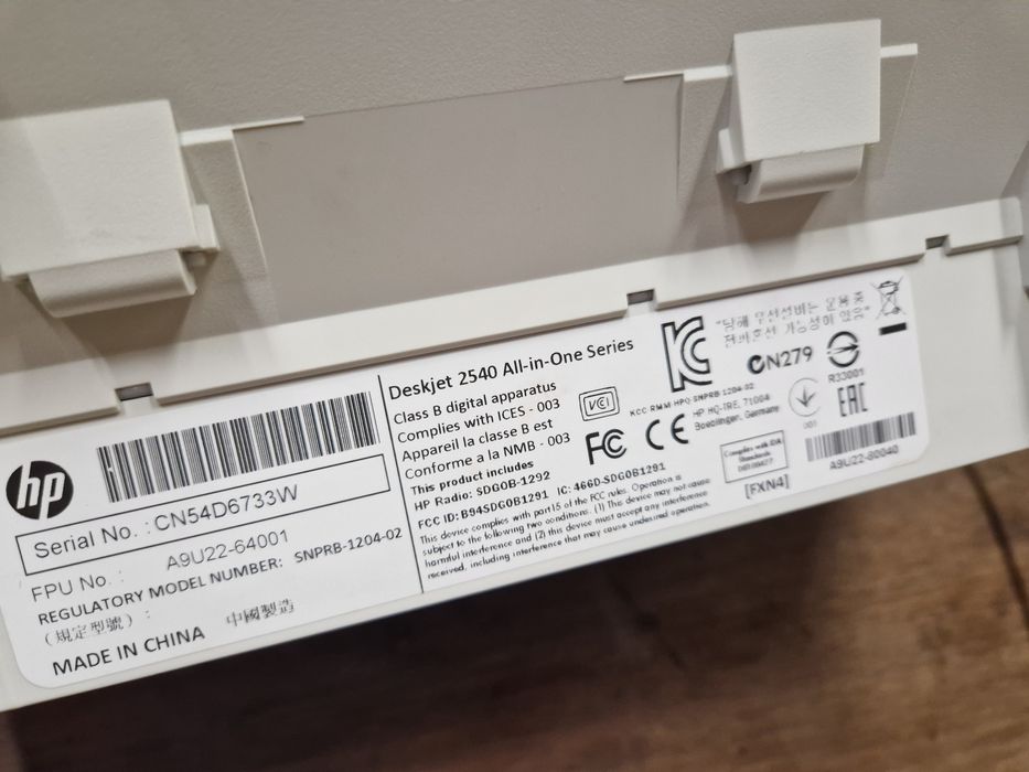 Impressora HP deskjet 2544