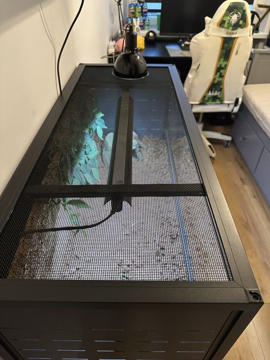 Terarium + szafka 40 cm x 100 cm
