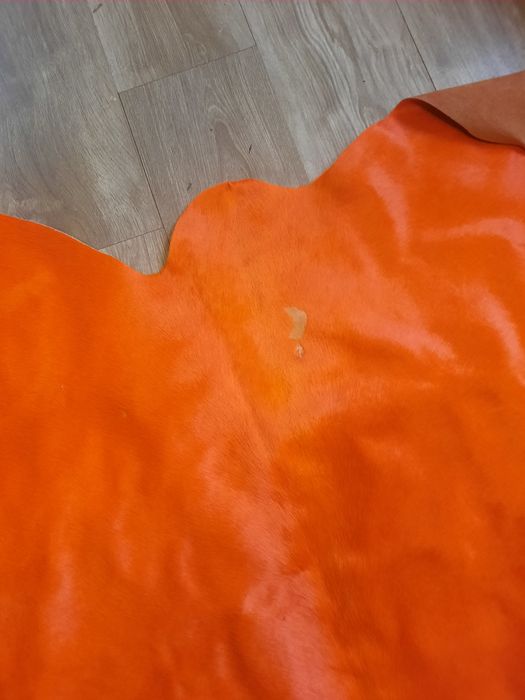 Carpete em pele de raposa