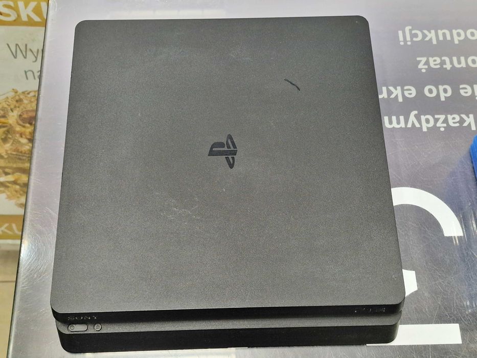 Playstation 4 Slim 1TB/ 2 pady/ 5 gier/ okablowanie/ Grade A-/PS4 Slim