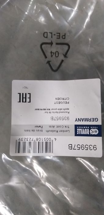 Braços de suspensão/triângulos lado Dto para Peugeot/Citroen