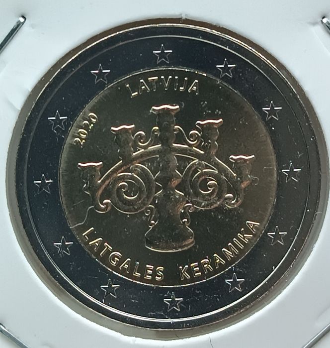 2€  moedas da Letónia ..