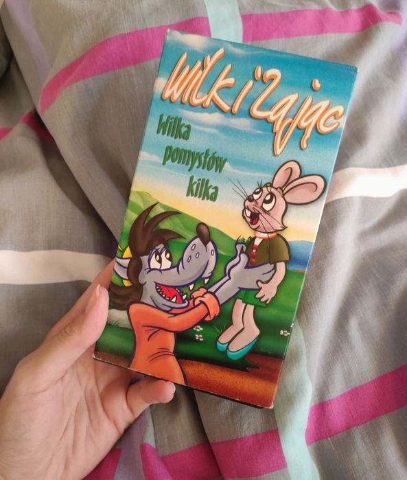 Kaseta VHS Wilk i zając