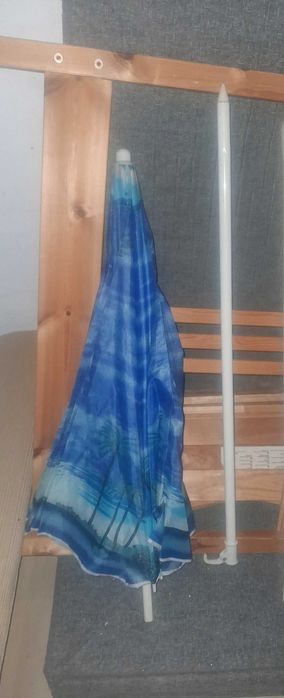 Parasol plażowy z trzonkiem