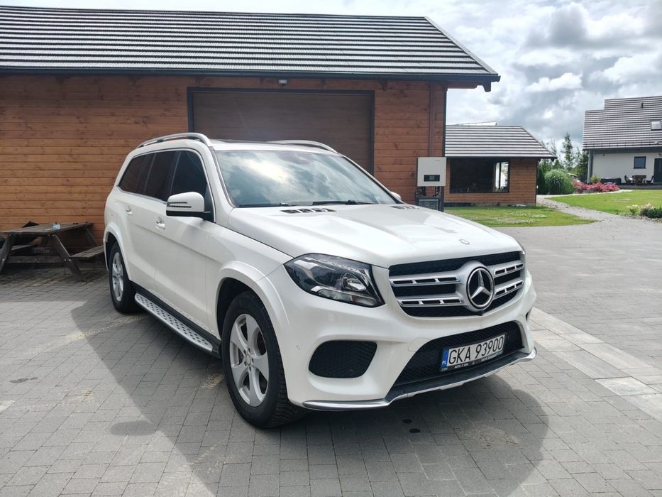 Mercedes-Benz GLS Kawowy środek, zadbany, po serwisach
