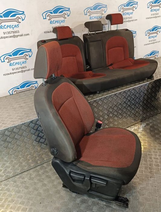 BANCO BANCOS NISSAN QASHQAI I 1 MK1 J10 NJ10 JJ10E TECIDO AIRBAG