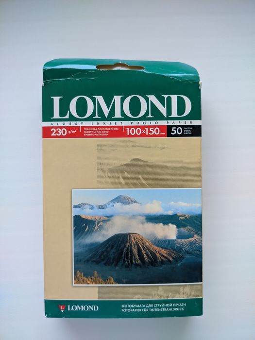 Фотопапір Lomond 10*15,  230 г/м2 матовий 50 л.