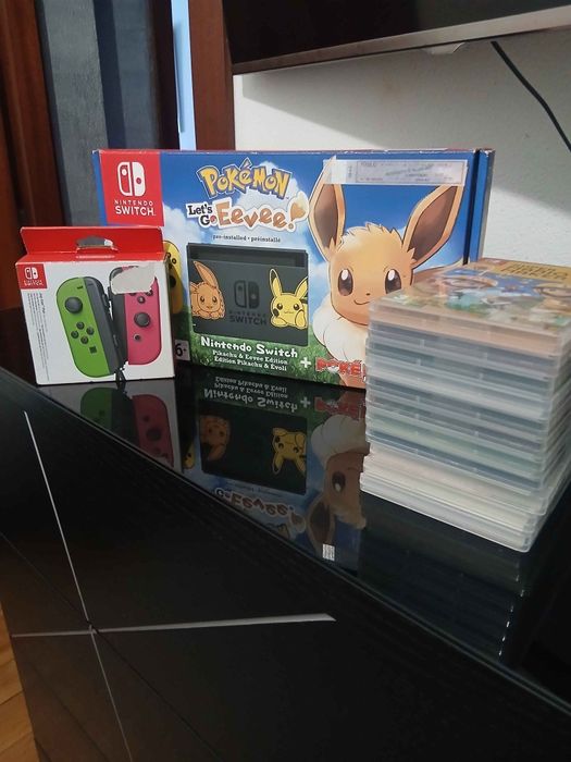 Nintendo switch edição limitada Pokémon