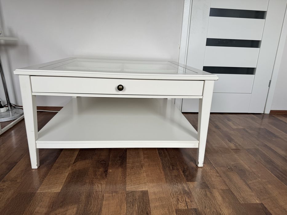 Stolik kawowy biały IKEA