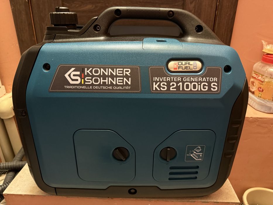 Генератор инверторный газ-бензин 2.1квт