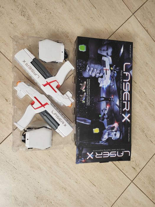 Laser X pistolet na podczerwień zestaw