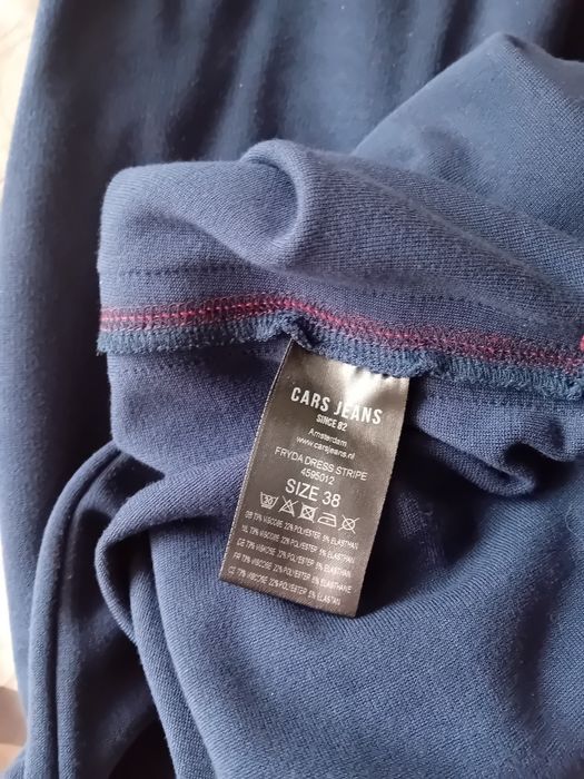 Cars jeans sukienka granatowa M