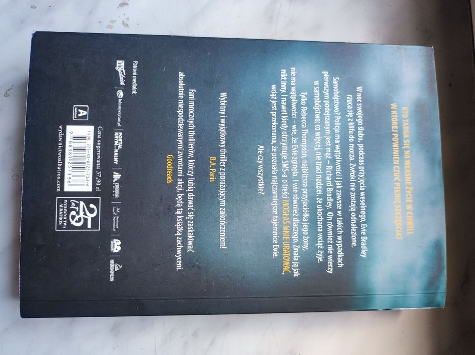 Jenny Blackhurst Noc kiedy umarła thriller kryminał