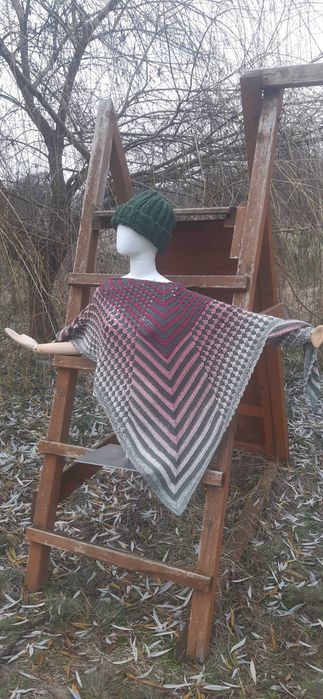 Chusta z wełny merino 100%