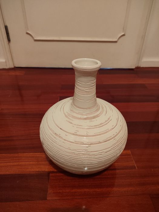 Vaso decorativo branco