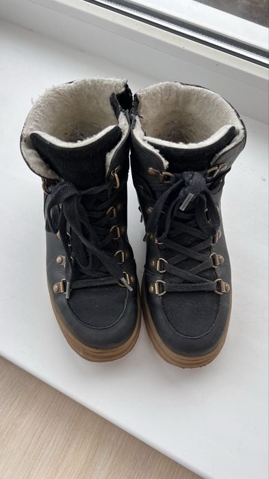 Черевики зимові дитячі wheat 33 розмір. Взуття wheat