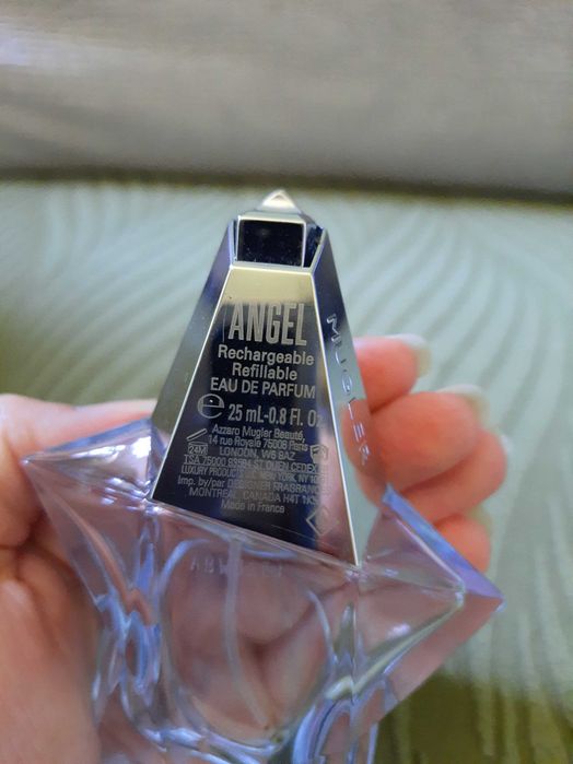 Pusty flakon Mugler Angel 25 ml plus pudełko od zestawu
