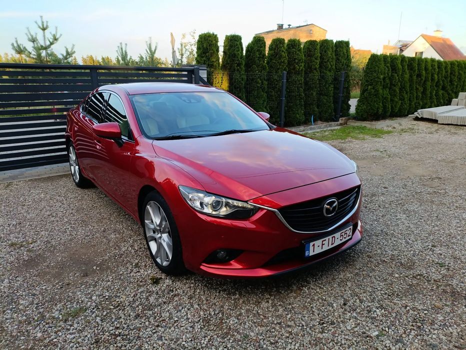 Mazda 6 2,2 SkyActiv-D 150KM Skóry Navi Kamera 175 tys. Km Pierwszy Właściciel