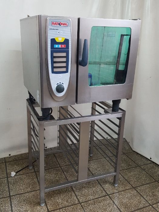 Piec konwekcyjno parowy RATIONAL SCC61 GAZOWY GWARANCJA 6M