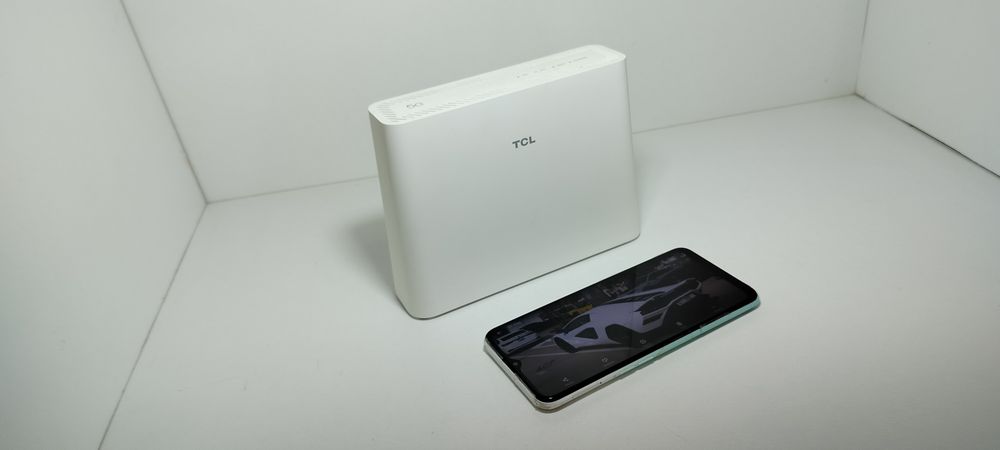 Router 5g TCL 512 na KARTĘ SIM przesył 3470 mb/s w sieci 5G najnowsze WiFi 6 Ghz stan idealny 100% sprawny