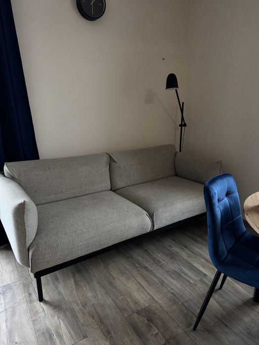 Sofa 2-osobowa, jasnoszary