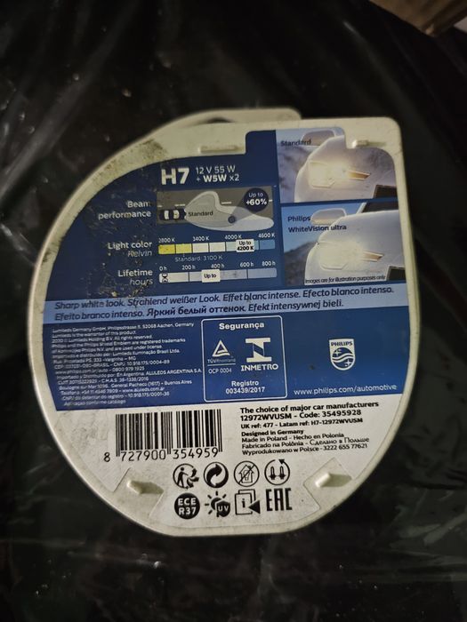 Philips H7 Whitevision ultra 4200K