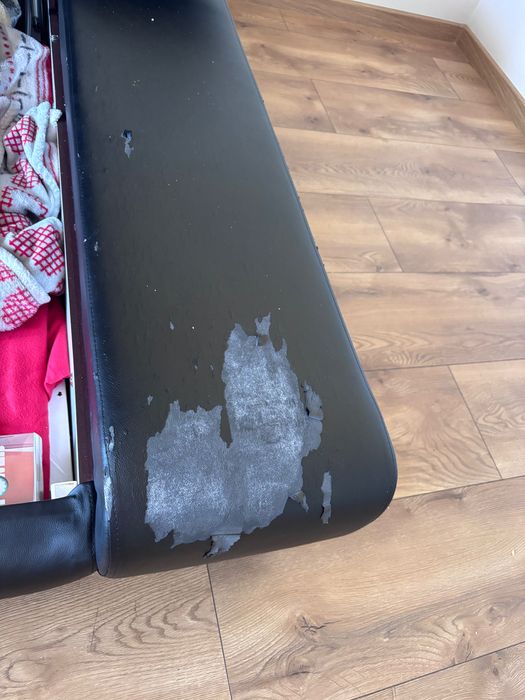 Szary duży narożnik