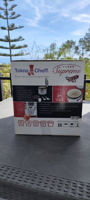 Robot de Cozinha Tekno Cheff Supreme Novo na Caixa