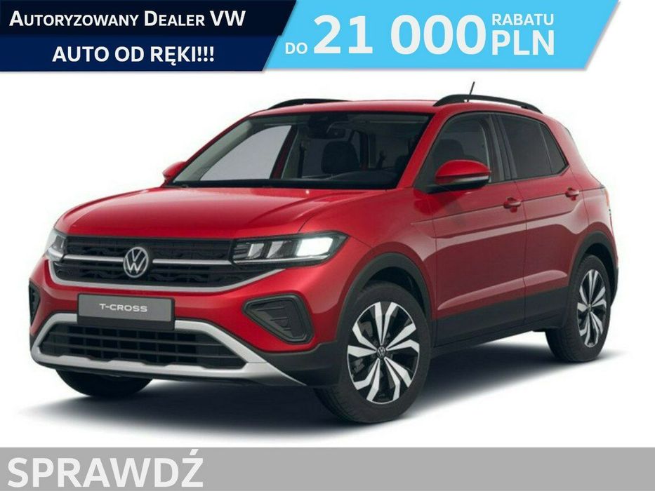 Volkswagen T-Cross Life Plus 1.5TSI 150KM automat DSG Bezprzewodowy AppConnect