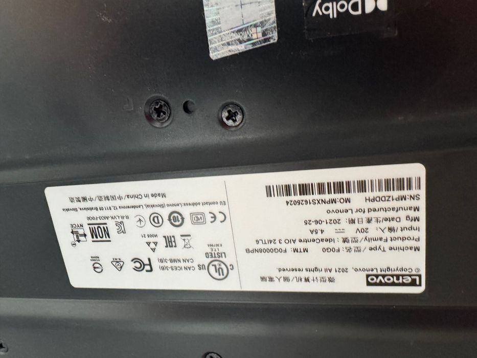 Komputer Lenovo all in one