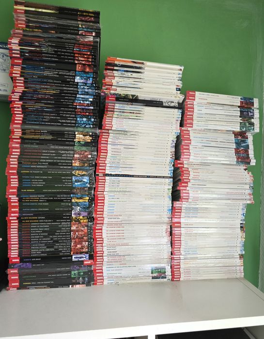 Komiksy Marvel oraz DC duży zestaw
