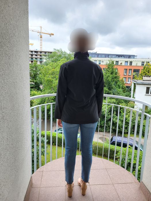 Kurtka plaszcz przeciwdeszczowy damski s36